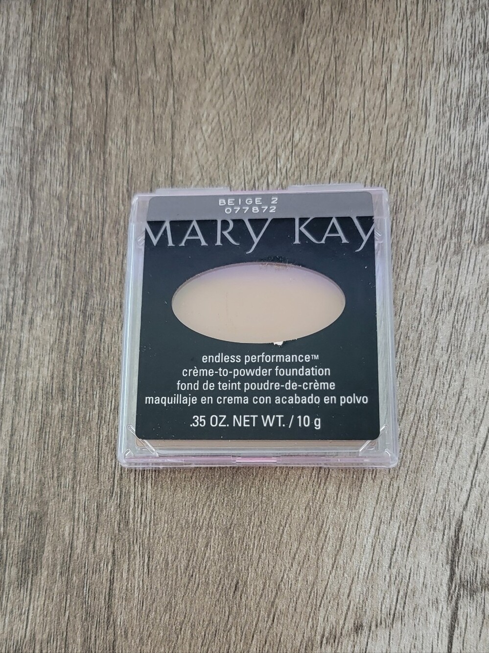 Mary Kay Beige 2 Crème-to-Powder Foundation Compact